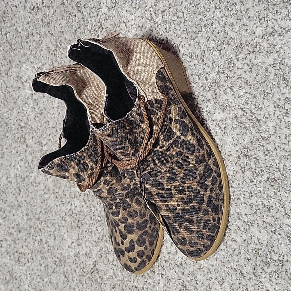 Leopard Booties